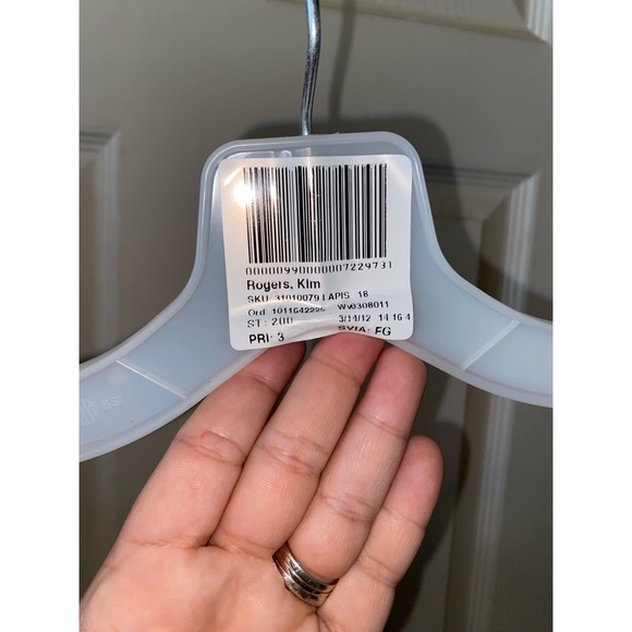 David’s Bridal Lapis Chiffon Bridesmaid Dress - Plus Size 18 / 18W F14010 - Picture 6 of 8